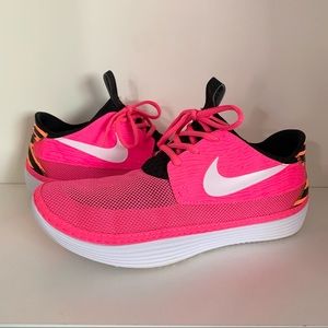 New Nike neon solarsoft sneakers